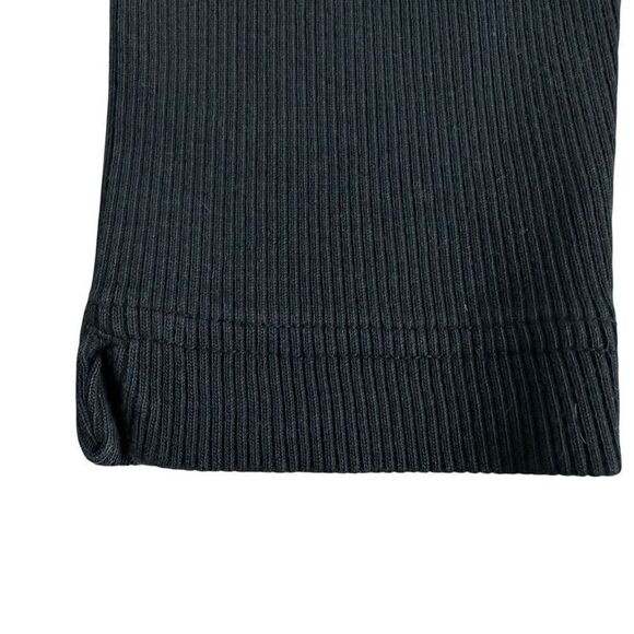 Hanna Andersson Black Crop Leggings 110 / 5 - Picture 3 of 6